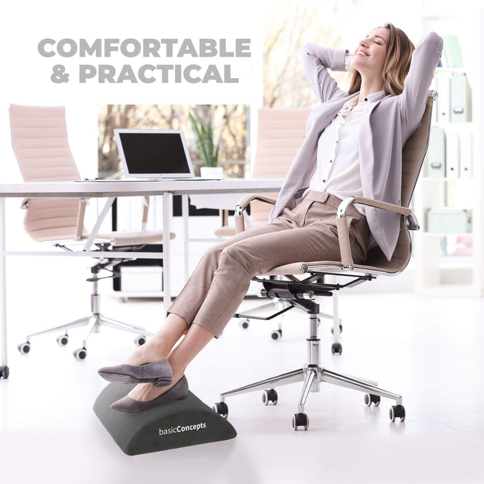 Airplane Footrest Adjustable Hammock Office Desk Feet Relax Airplane Comfort Travel Memory Foam Foot Comfy Hammock