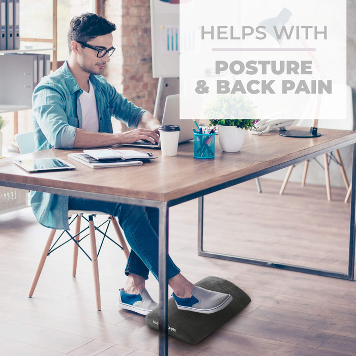 Airplane Footrest Adjustable Hammock Office Desk Feet Relax Airplane Comfort Travel Memory Foam Foot Comfy Hammock